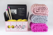 Load image into Gallery viewer, Loopy Mango All You Knit Kit - My First Scarf