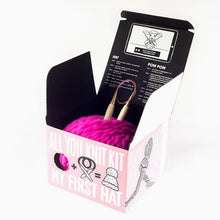 Load image into Gallery viewer, Loopy Mango All You Knit Kit - My First Hat