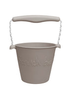 Load image into Gallery viewer, Scrunch Bucket and Spade - Warm Grey