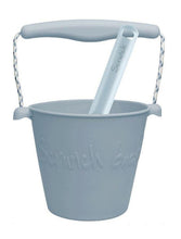 Load image into Gallery viewer, Scrunch Bucket and Spade - Duck Egg Blue