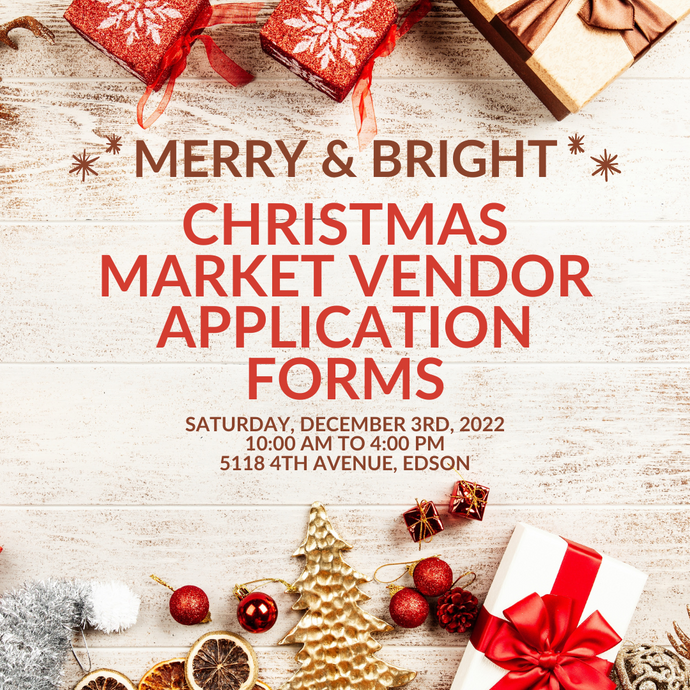 December 3rd, 2022 Christmas Market Vendor Application Forms