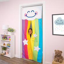 Load image into Gallery viewer, Doorway Curtain- Rainbow
