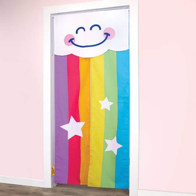 Doorway Curtain- Rainbow