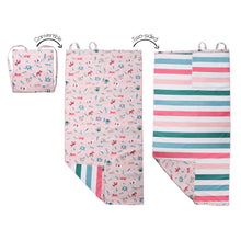 Load image into Gallery viewer, FlapJackKids - Towel Backpack - Pink Zoo

