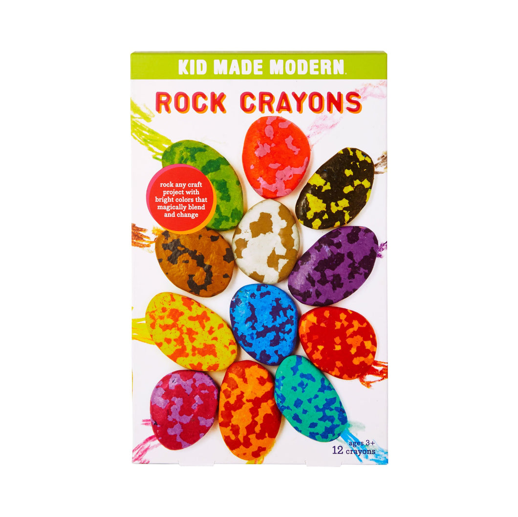 Kid Made Modern Rock Crayons Set of 12