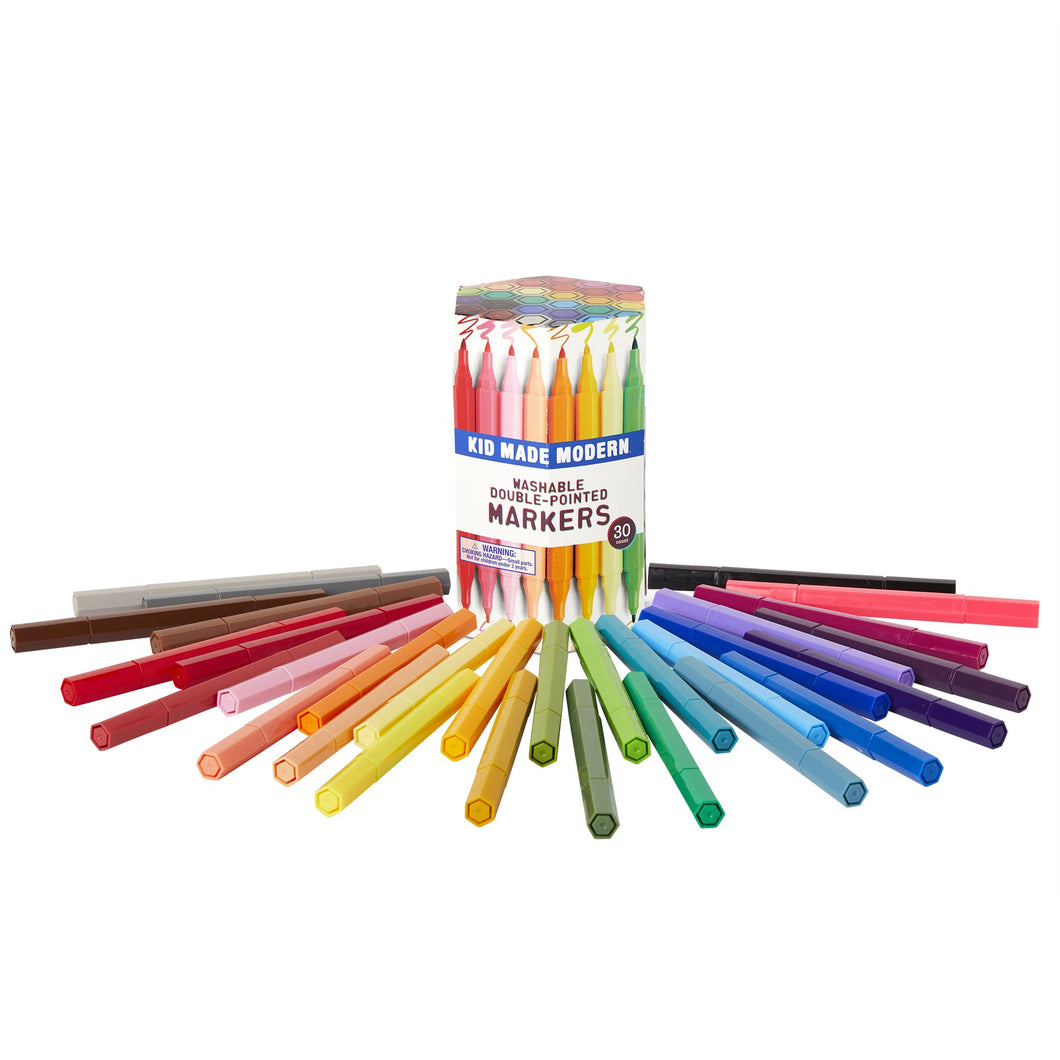 Kid Made Modern Double - Pointed Markers (Set of 30)