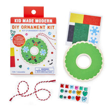 Load image into Gallery viewer, Kid Made Modern DIY Ornament Kits - Wreath
