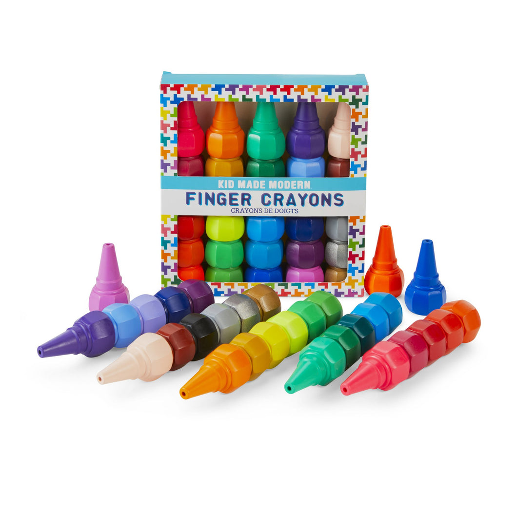 Kid Made Modern Finger Crayons
