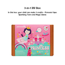 Load image into Gallery viewer, JackInTheBox 3 in 1 Princess Craft Kit
