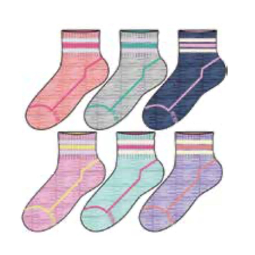 Robeez - S21 - Kids Socks - Free Run Pink - 6-7.5