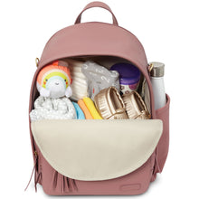 Load image into Gallery viewer, Skip Hop Greenwich Simply Chic Backpack - Dusty Rose
