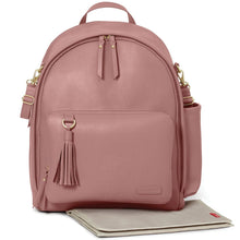 Load image into Gallery viewer, Skip Hop Greenwich Simply Chic Backpack - Dusty Rose
