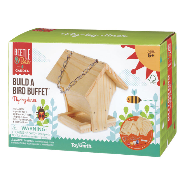 Build and Paint a Bird Buffet