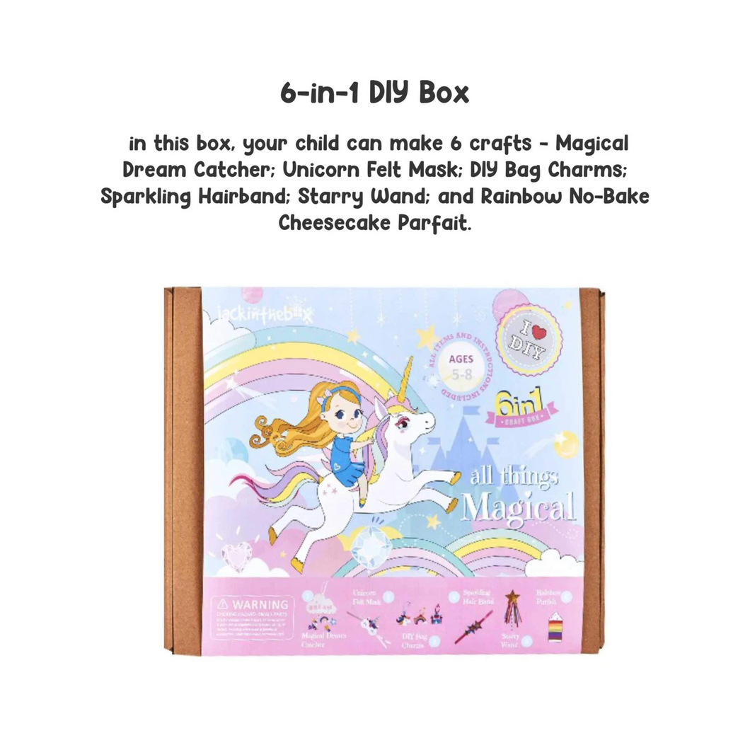JackInTheBox 6 in 1 All Things Magical Craft Kit