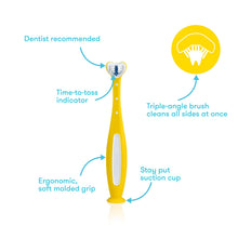 Load image into Gallery viewer, SmileFrida Triple Angle Toothhugger Toothbrush
