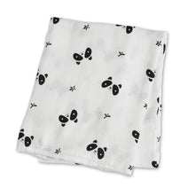 Load image into Gallery viewer, Lulujo - Swaddle Blanket Bamboo Cotton - Panda
