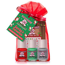 Load image into Gallery viewer, Piggy Paint Santa&#39;s Sweetie | Set of 3 + Nail Art
